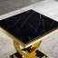 Marleyann Marble Top End Table-719191057-719191059