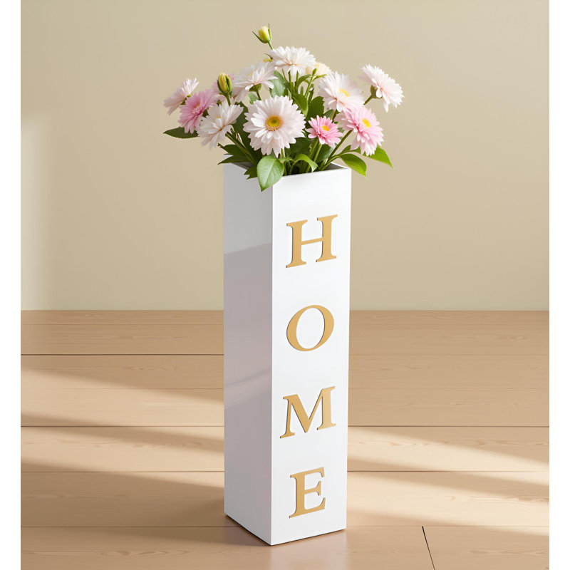 Vase de plancher en bois 27,55 "Featherston
