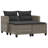 48'' Wide Rectangle Patio Sofa with Cushions-97884489