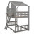 Twin Over Twin House Bunk Bed With Roof and Window-1771451971