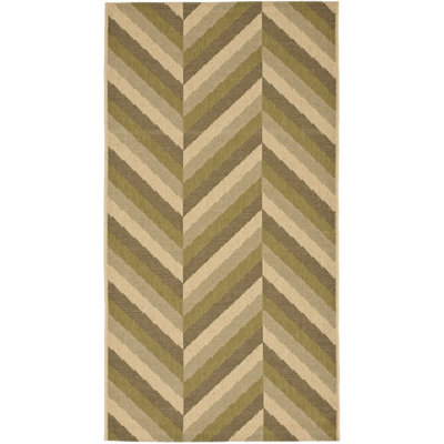 Tapis brun à tissage plat Arneshia Springs