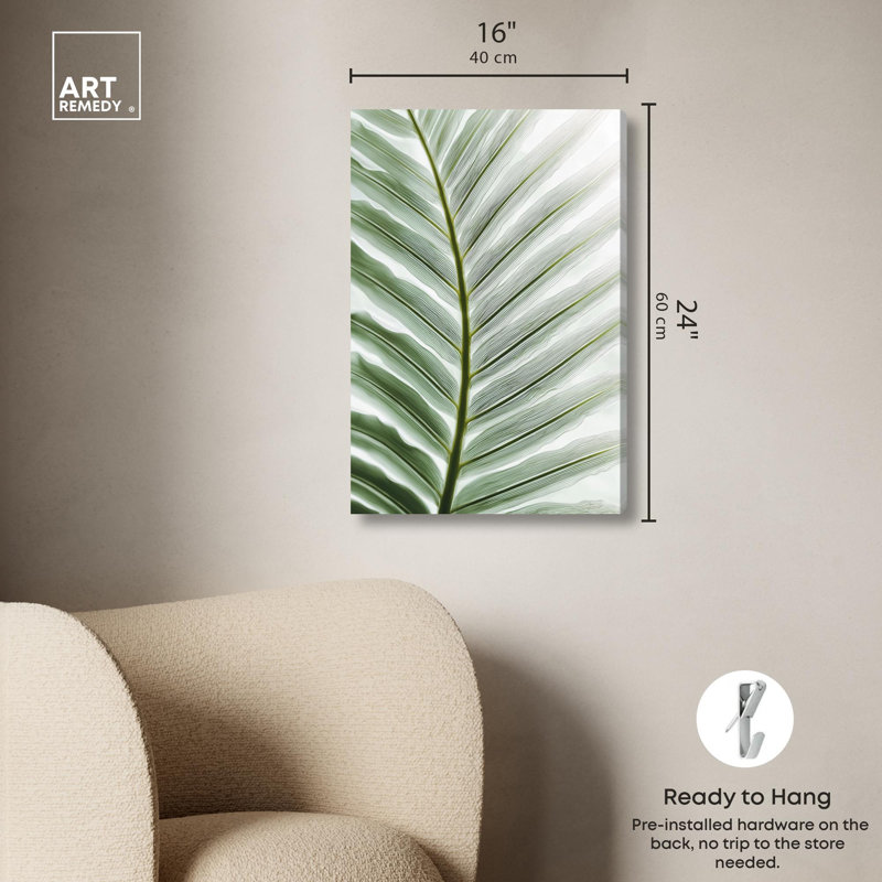 "Forest filigree II", reproduction d'art sur toile par Art Remedy, 16 x 24, Toile tendue avec châssis, H 24 po x l 16 po