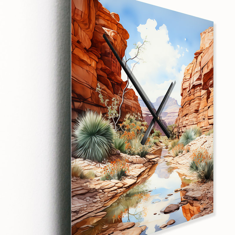 Horloge murale Canyon Canyon, Grand