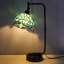 Lampe de table ajustable Tiffany Green