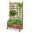 Bardot Wood Planter Box with Trellis-909946491