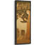 «Woodland Scene With Woman and Deer in Folklore Style - Large, encadrée sur toile encadrée, chambre principale-1571039250-1571039249