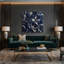 Abstract Florals Grey Canvas Wall Art-665916702