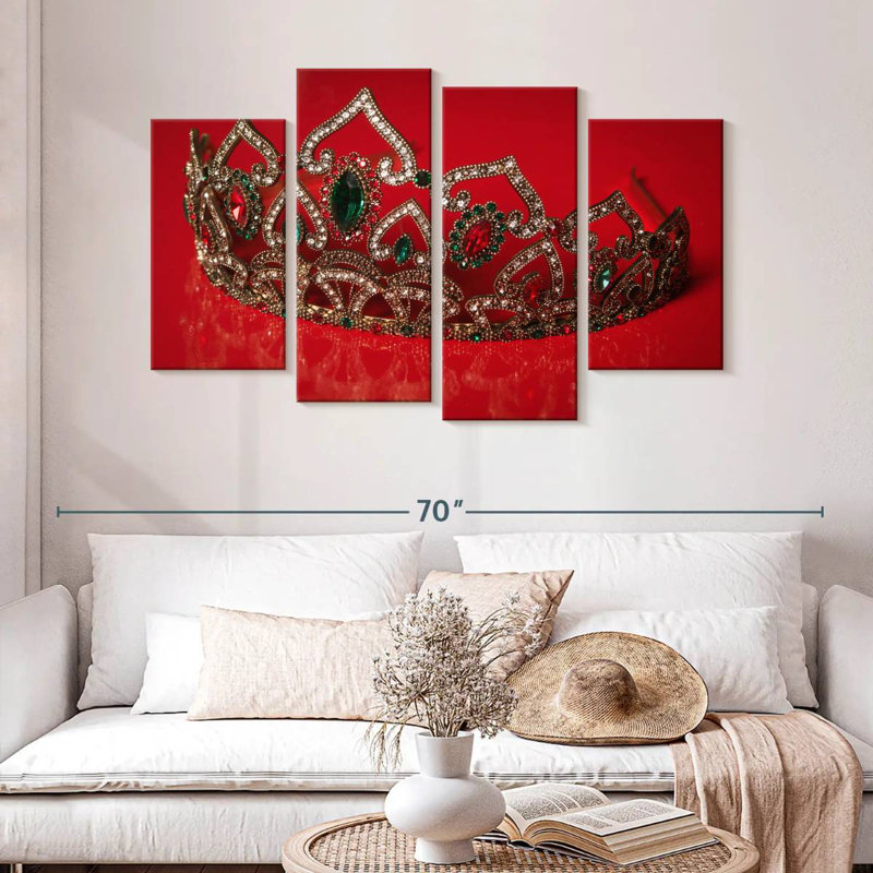 Kerner Elegant Princess Crown, 32" H x 52" W