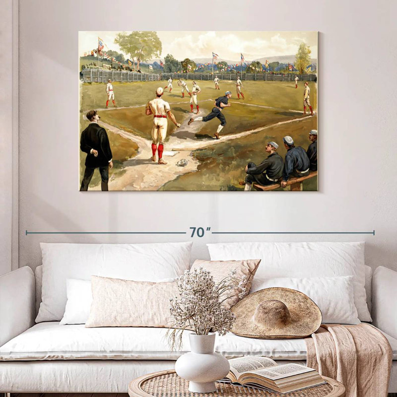 Sireci Baseball, 32" H x 48" W