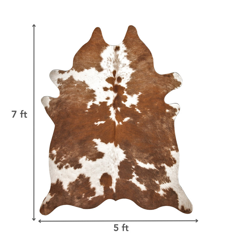 Charline Performance Cowhide Animal Print Indoor Rug