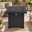 Table de foyer carrée au propane de 71 cm (28 po) et 50 000 BTU avec couvercle