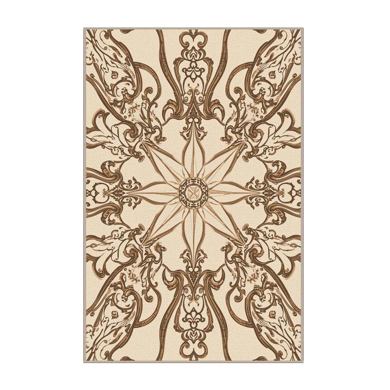 Tapis damassé classique lavable à la machine Parnika, 2x4