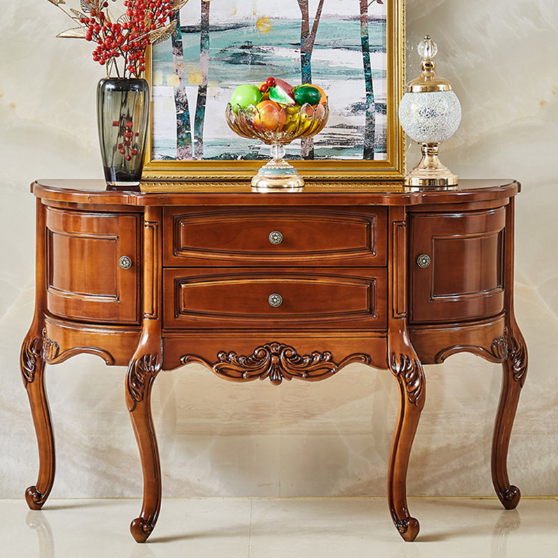 Console de luxe de style européen