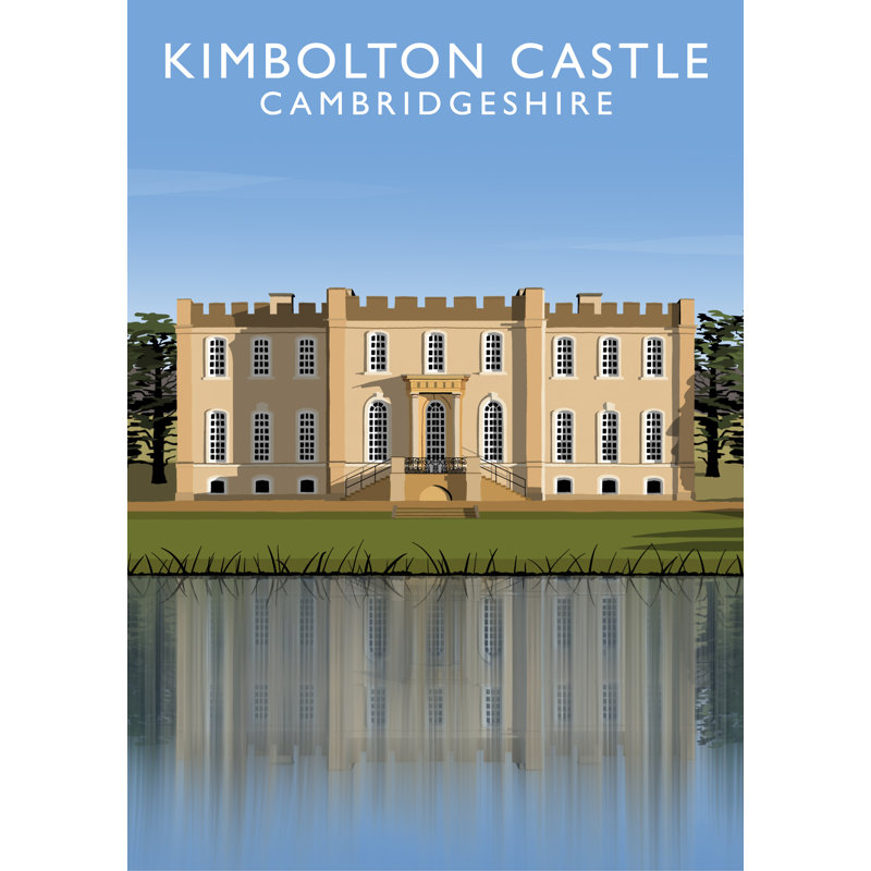 Kimbolton Castle by Richard O'Neil - Print, No Frame, 40 cm H x 30 cm W x 1 cm D