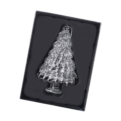 8 cm Glass Shatterproof Hanging Figurine Ornament