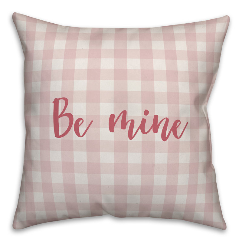  Coussin décoratif Be Mine, Coussin décoratif, Rose