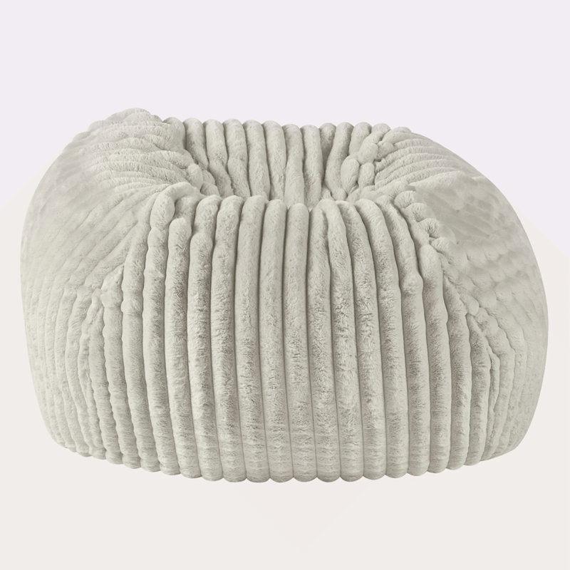 Memory Foam Lounger, Gray Polyester