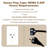 Samsora 4-Person Indoor Steam Sauna 3800W, African Wood, Red Light Therapy, 95℉-230℉, Built-In Bluetooth Speaker, Includes Sauna Heater and Sauna Stone, Negative Ion Air Purification-122758405-122758407