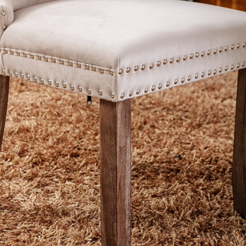 Chaise parsons Fioretto, Brun, Beige