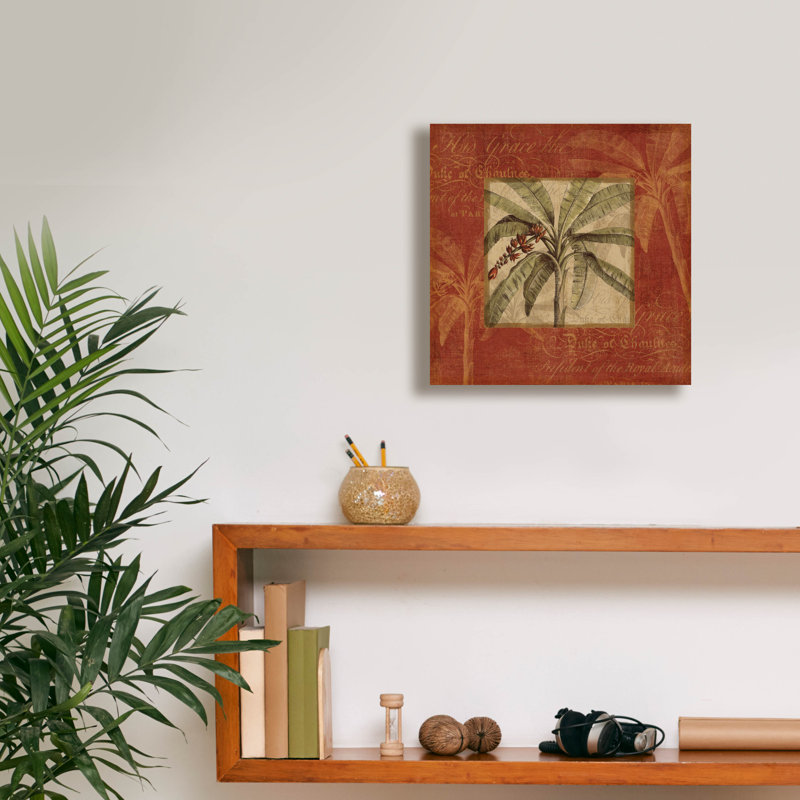 «Royal Palm III» par NBL Studio, H 12 po x l 12 po x P 0,75 po