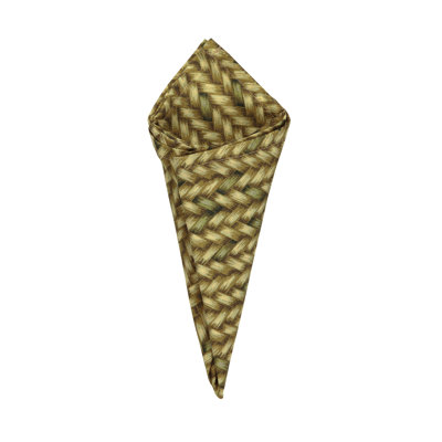 Tahitian 100% Cotton Geometric Square Napkin