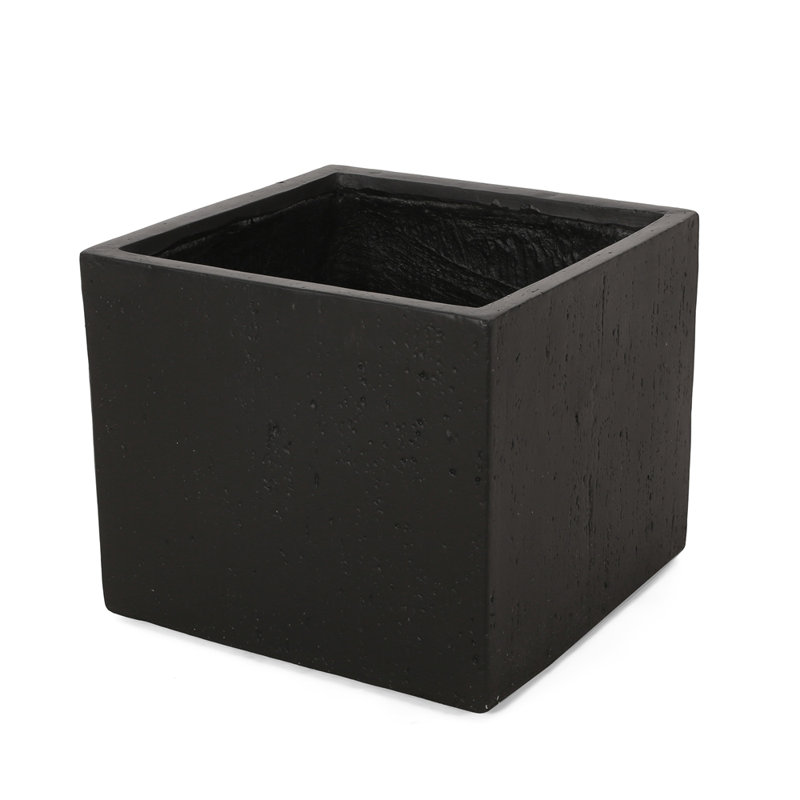 Boîte à fleurs ELLA MGO L 22, Noir