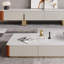 Meuble télé de style moderne jumelé à une table basse-106861504
