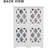 Small Bookshelf For Small Spaces, 2-Tier White Bookcase, C...