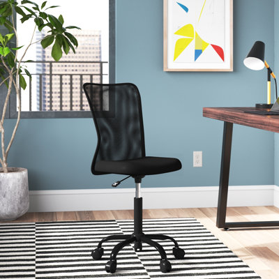 Task Chair Office Chair Desk Chair Mesh Computer Chair Height Adjustable Swivel Rolling Armless Ergonomic