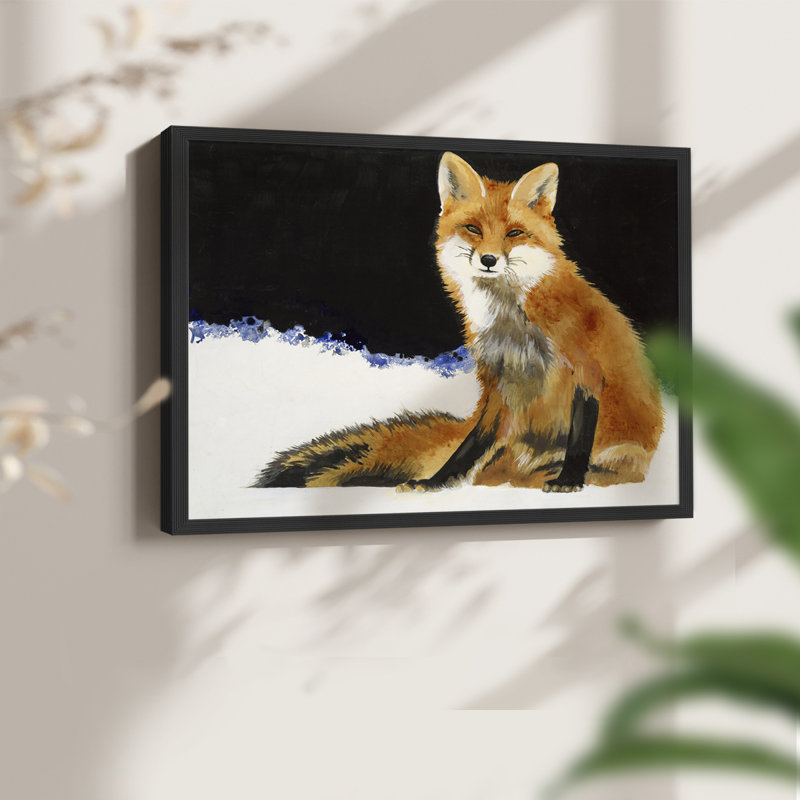 Fox -Framed Print - Restickable