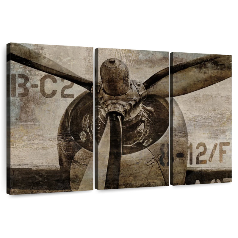 Hélice rétro, H 14 po x l 23 po
