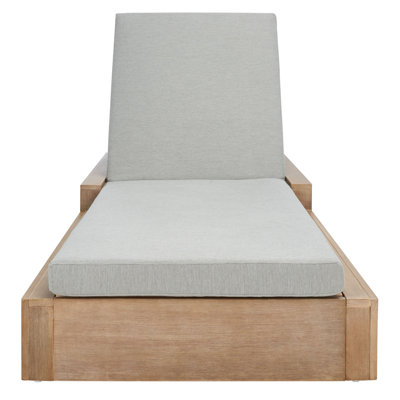 Azul Wood Chaise Lounge Chair