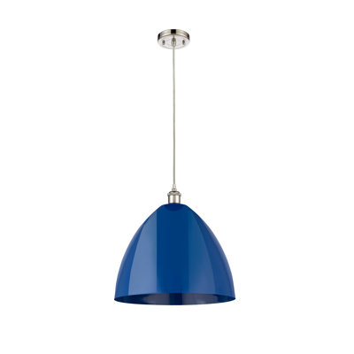 Luminaire suspendu conique 1 lumière