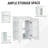 20'' Single Bathroom Vanity With Ceramic Top-548423519