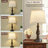 Table Lamp Set With 3 Way Dimmable Touch Desk Lamp (Bulbs Included)-371060056-386334467