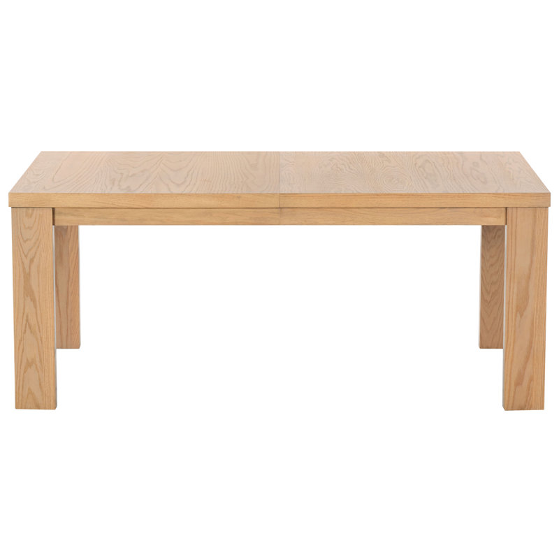 Desmond Extendable Wood Dining Table, Natural