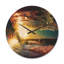 Horloge murale Ocean Waves Falling Down III-63617882