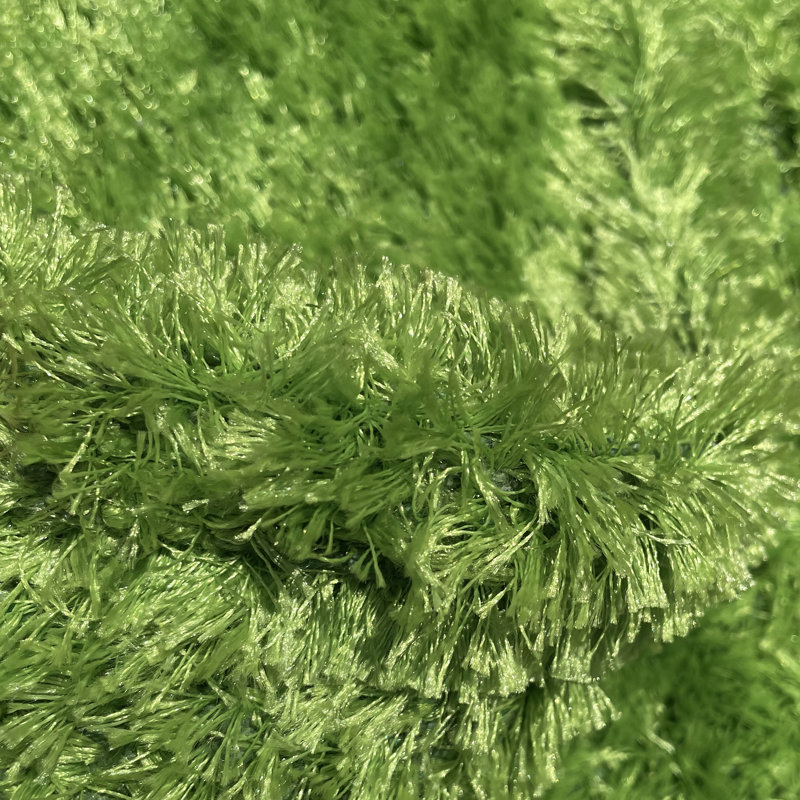 Tapis de salle de bain 2 x 5 pi doux et absorbant, Vert