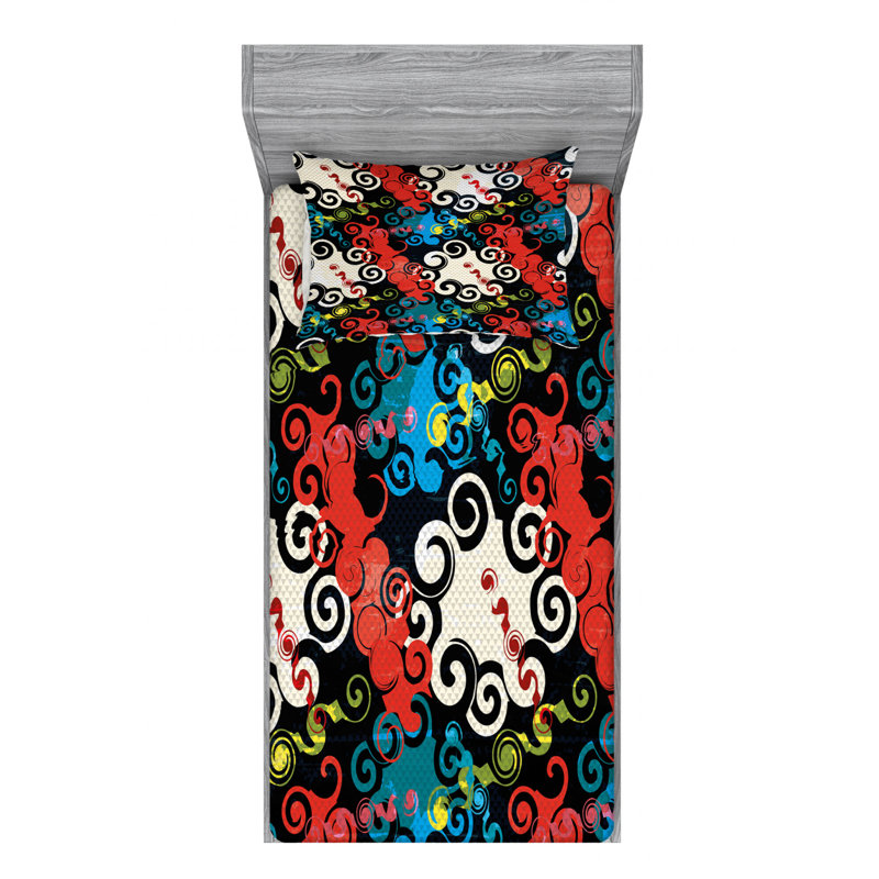 Microfiber Sheet Set, Twin XL Sheet Set with Fitted Sheet