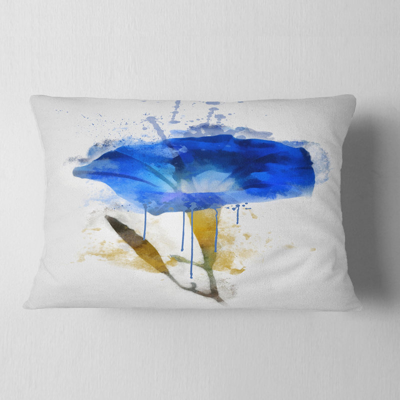 Coussin Blue Gentiana Alpina