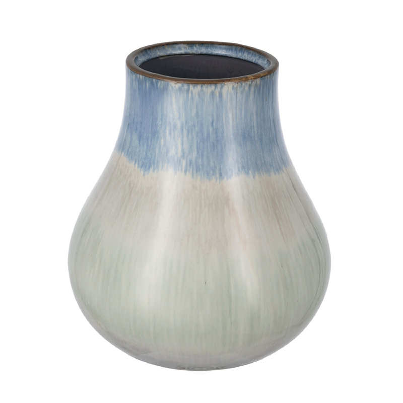 Lockway Ceramic Table Vase, 10" H x 9.1" W x 9.1" D