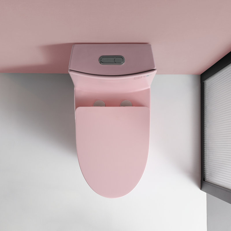Toilettes allongées à fixation au sol Abrahams GPF