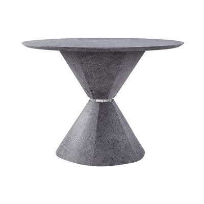 Dining Table, Faux Concrete
