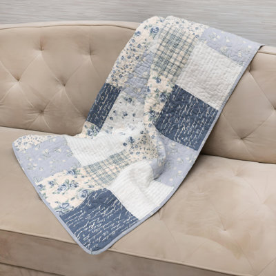 Jeté matelassé en coton Donna