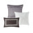 7 Piece Jacquard Comforter Set Grey/Taupe