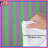 Purple Green Stripes Comforter-123586856