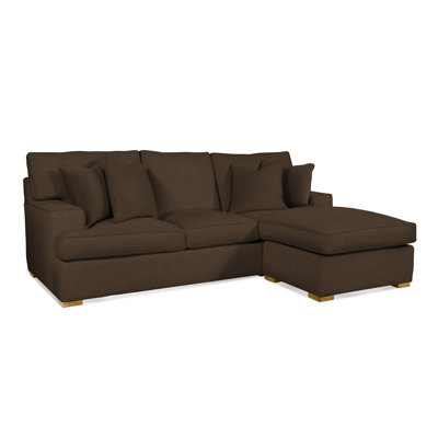 Sadie 97" Wide Reversible Sofa and Chaise with Ottoman by Braxton Culler