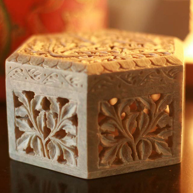 Boîte à bijoux "white jasmine"