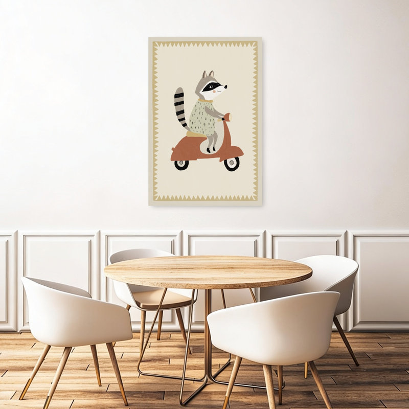 Impression d'art mural fantaisiste contemporain, H 48 po x l 32 po