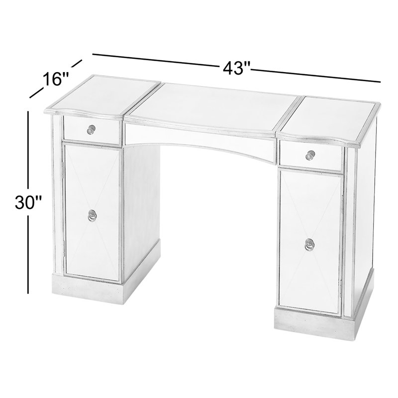 Celeste Mirrored Vanity Table